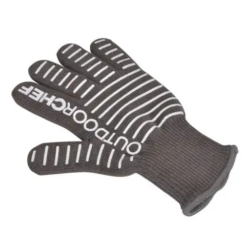 Outdoor Chef Silicone Coated Barbecue Gloves