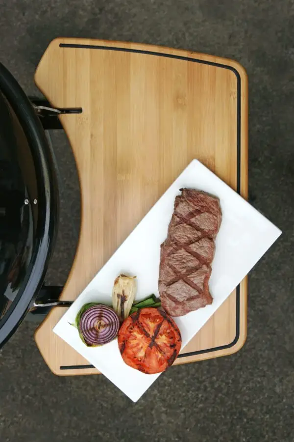 Outdoor Chef Bamboo Side Table 480 - Image 3