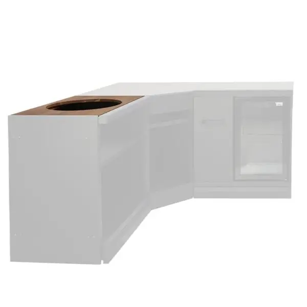 GRLLR Wooden Worktop for Connect Expansion Unit - Image 5
