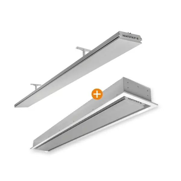 Heatstrip Elegance 2400 Watt Heater met Inbouwframe