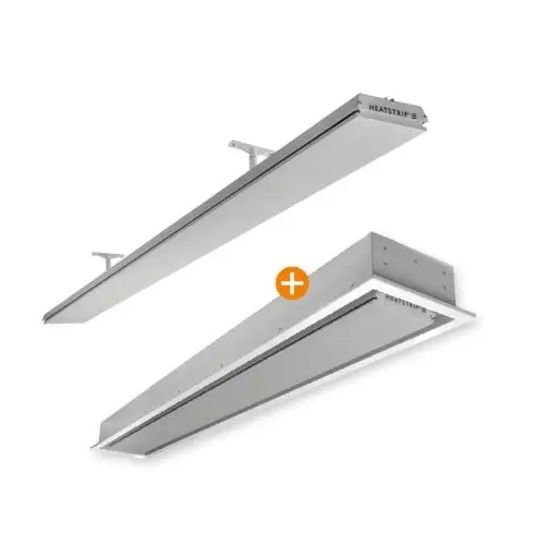 Heatstrip Elegance 3600 Watt Heater met Inbouwframe