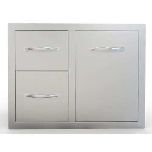 Sunstone Double Drawer Trash Combo 30"