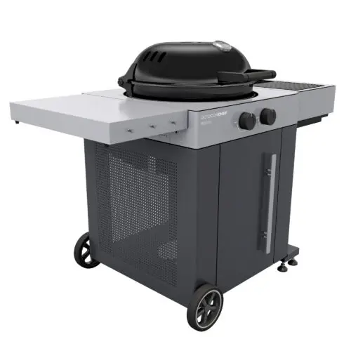 Outdoor Chef Arosa 570 G Grey Steel Gas Kettle Barbecue