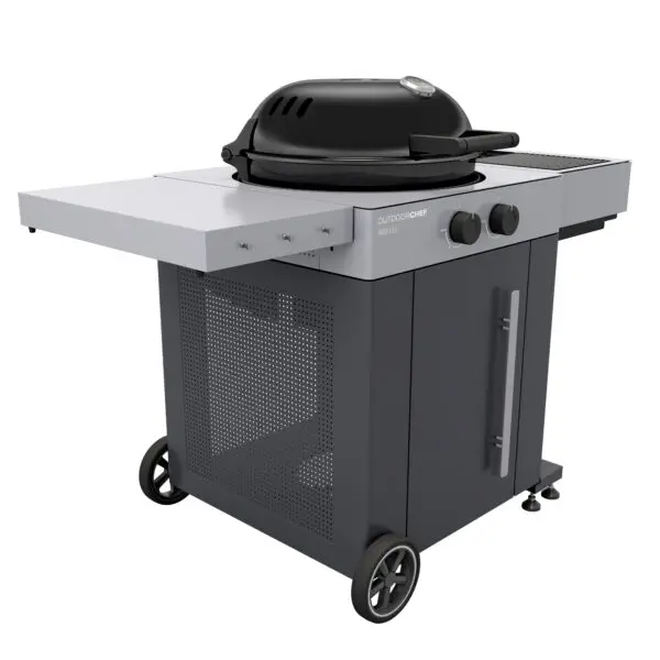 Outdoor Chef Arosa 570 G Grey Steel Gas Kettle Barbecue
