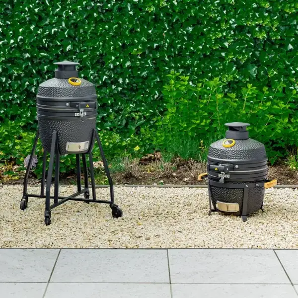 GRLLR Ember Classic 16 inch | Charcoal Black with stand - Image 3