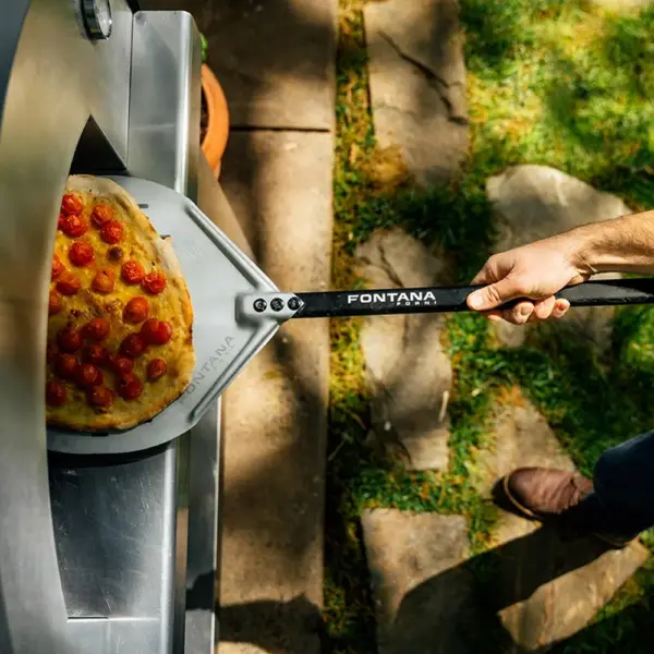 Fontana Marinara Stainless Steel Countertop Dual Fuel Pizza Oven - Image 2