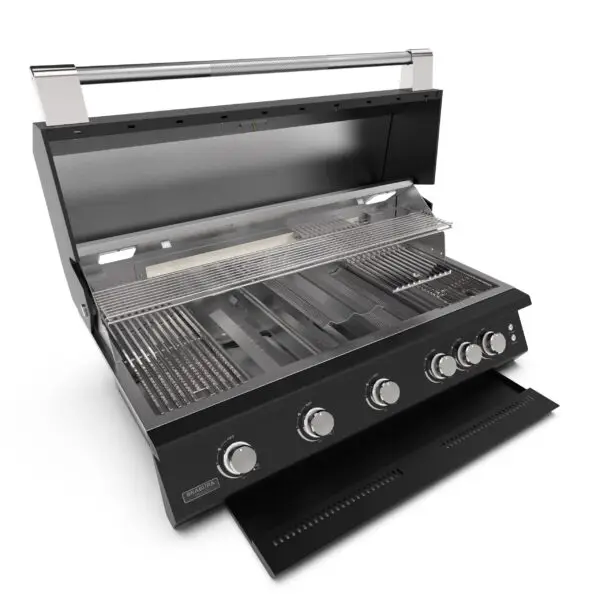 Brabura Fusion 500 Matte Black Built In Gas Barbecue - Image 5