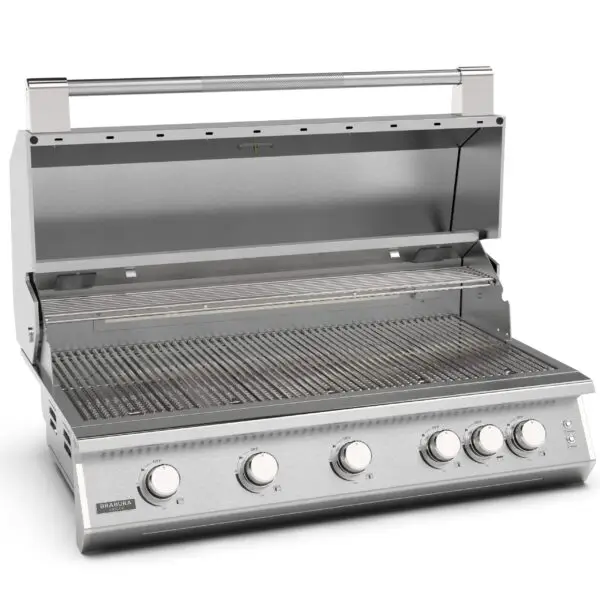 Brabura Fusion 500 Stainless Steel Built In Gas Barbecue - Image 4