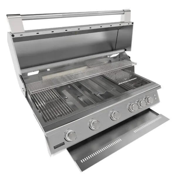 Brabura Fusion 500 Stainless Steel Built In Gas Barbecue - Image 5