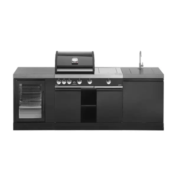 GrandPro 230 Premium G4 Plus Outdoor Kitchen with Fridge + Sink