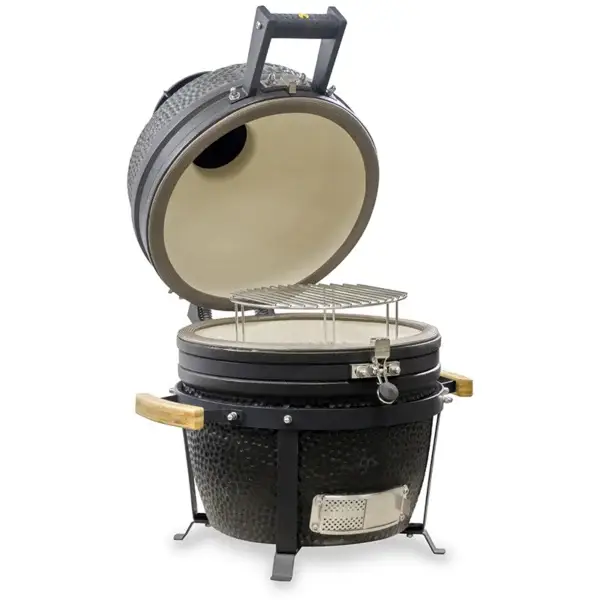 GRLLR Ember Classic 16 inch | Charcoal Black with stand - Image 6
