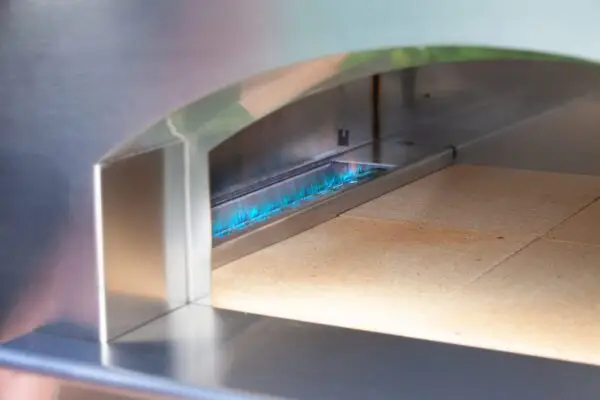 Fontana Marinara Rosso Countertop Dual Fuel Pizza Oven - Image 3
