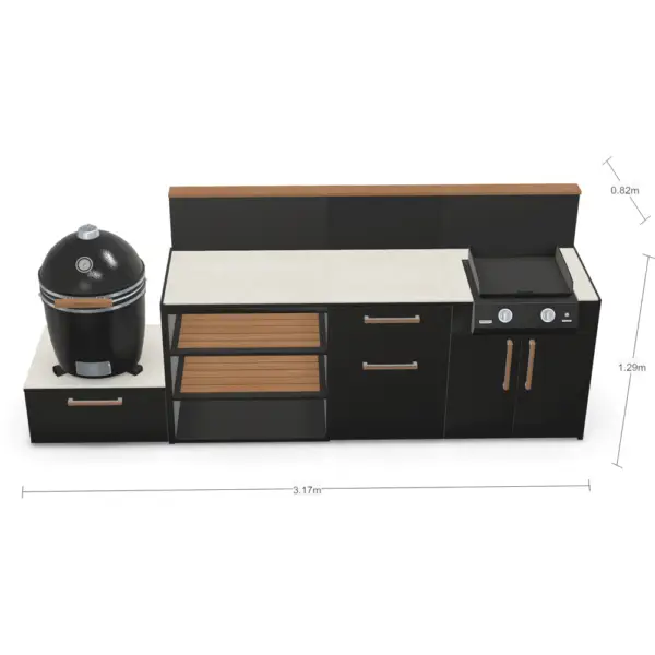 KAMADO KITCHEN PLANCHA DIMS 1