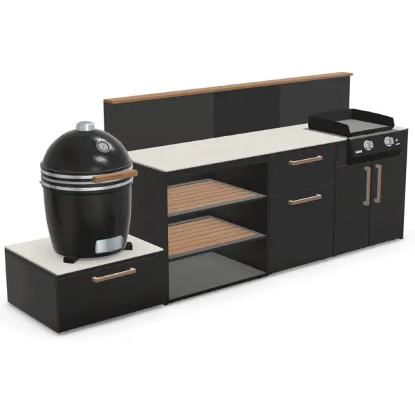 KAMADO KITCHEN PLANCHA SIDE 1