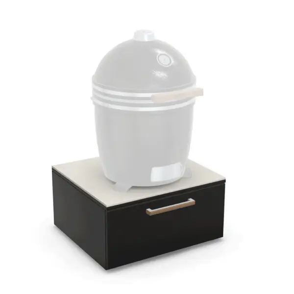 Brabura Kamado Cabinet with Iron Frost Countertop