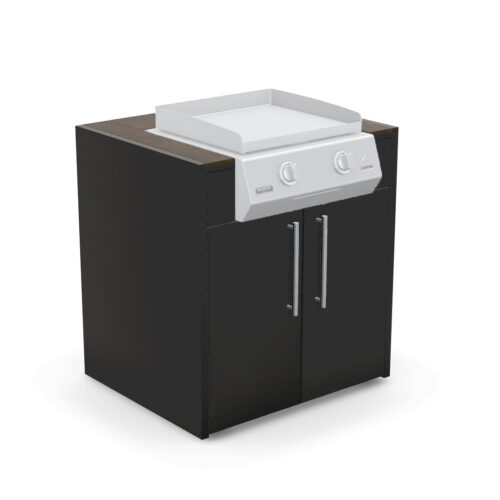 Brabura KC 80 Cabinet with Iron Corten Countertop