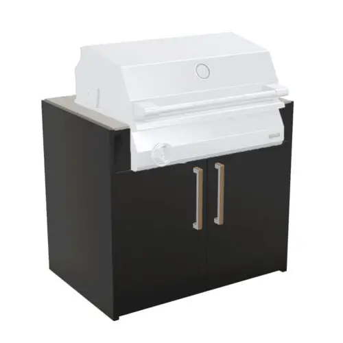 Brabura KC 100 Grill Cabinet with Pietra Di Luna Countertop