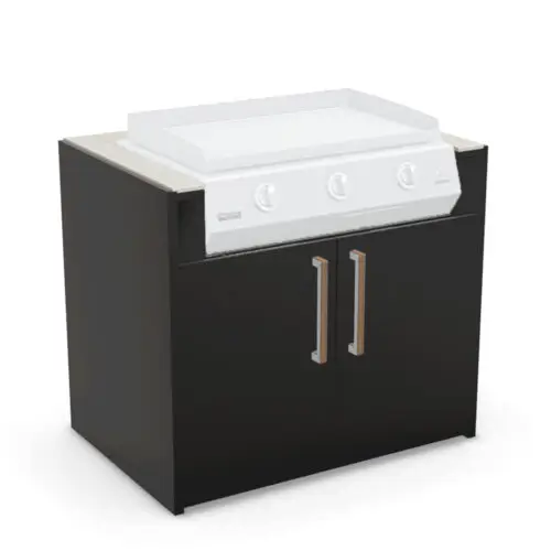 Brabura KC 100 Plancha Cabinet with Iron Frost Countertop