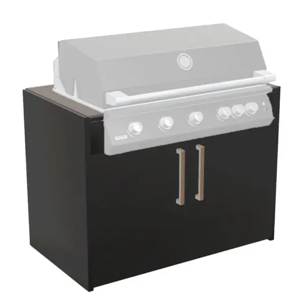Brabura KC 120 Grill Cabinet with Barro Countertop