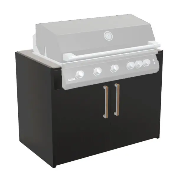 Brabura KC 120 Grill Cabinet with Pietra Di Luna Countertop