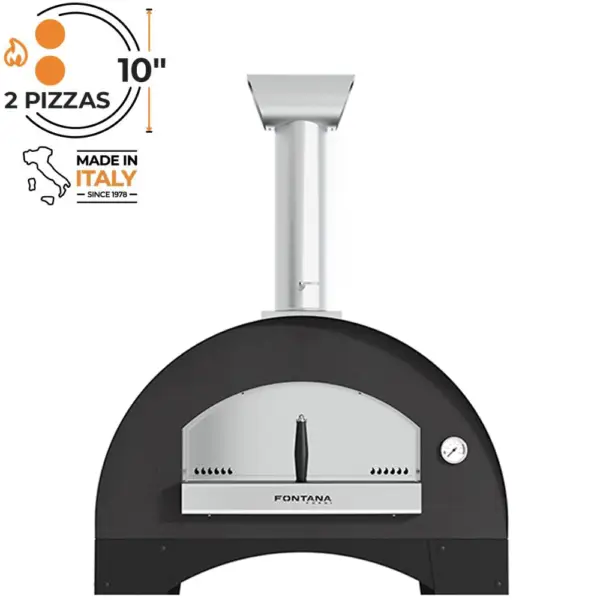 Fontana Lorenzo Pearl Build In Wood Pizza Oven - Image 2