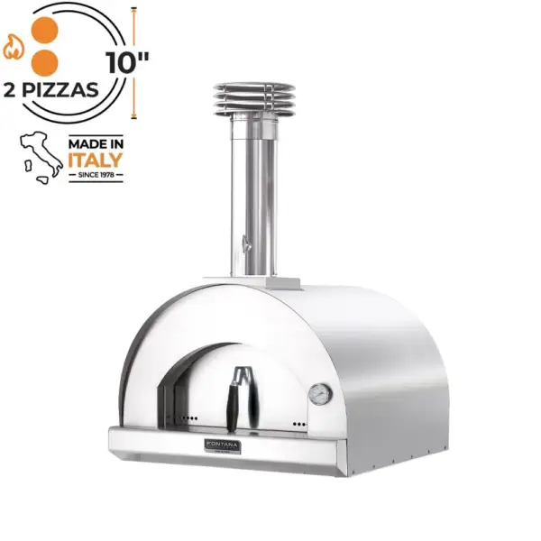 Margherita Build in Wood Stainless Steel