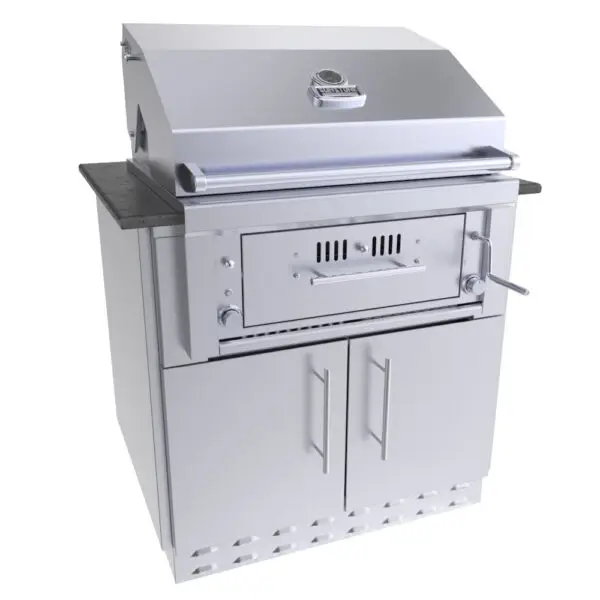 Sunstone Cabinet for 30" Hybrid Charcoal Grill - Image 5