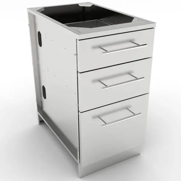 Sunstone Cabinet with 3 Drawers