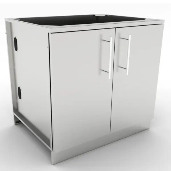 Sunstone Cabinet for Storage with Double Door and Shelves - Image 2