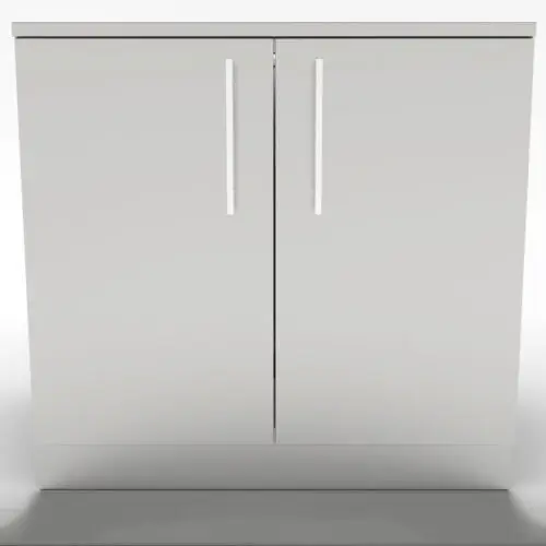 Sunstone Cabinet for Storage with Double Door and Shelves