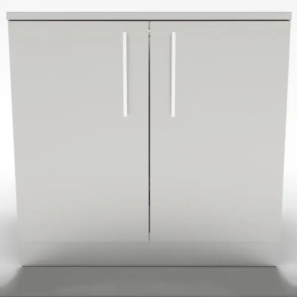 Sunstone Cabinet for Storage with Double Door and Shelves