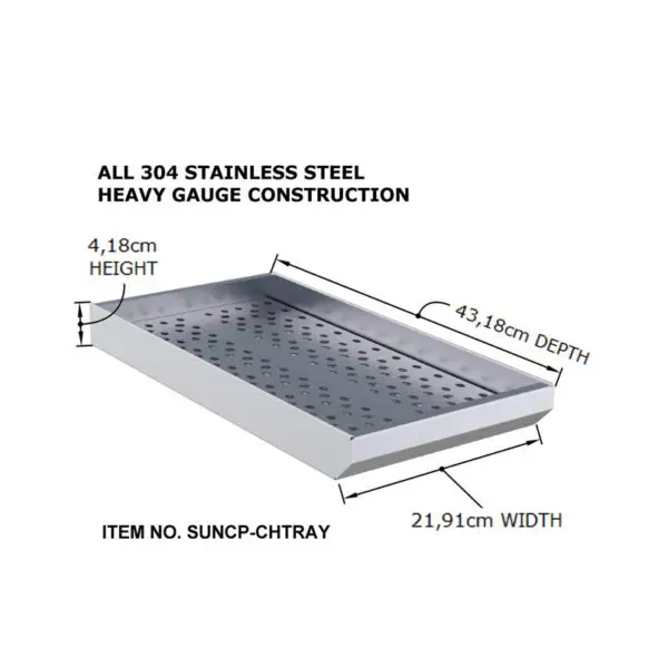 Sunstone 3-in-1 Charcoal Wood Burning & Smoking Tray - Image 2