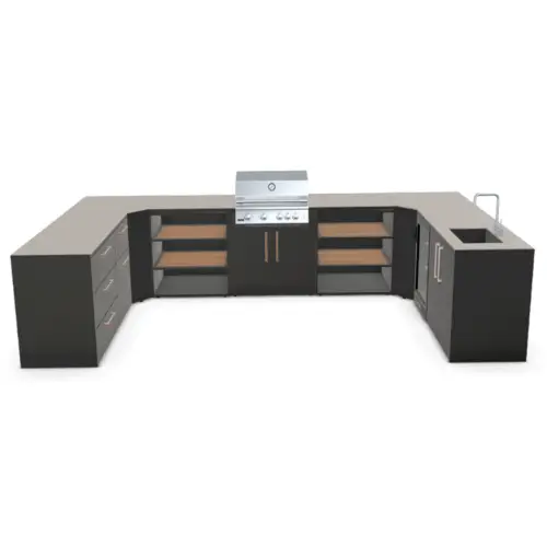 Brabura Outdoor Kitchen 4B Gas Grill
