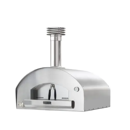 Fontana Marinara Stainless Steel Countertop Dual Fuel Pizza Oven