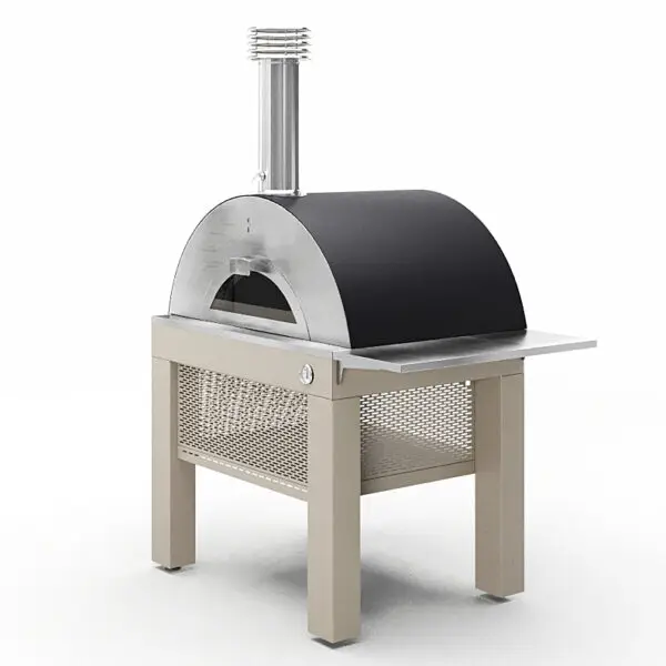 Fontana Bellagio Wood Pizza Oven Including Trolley - Image 2