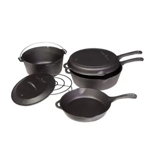 Camp Chef 6 Piece Cast Iron Set