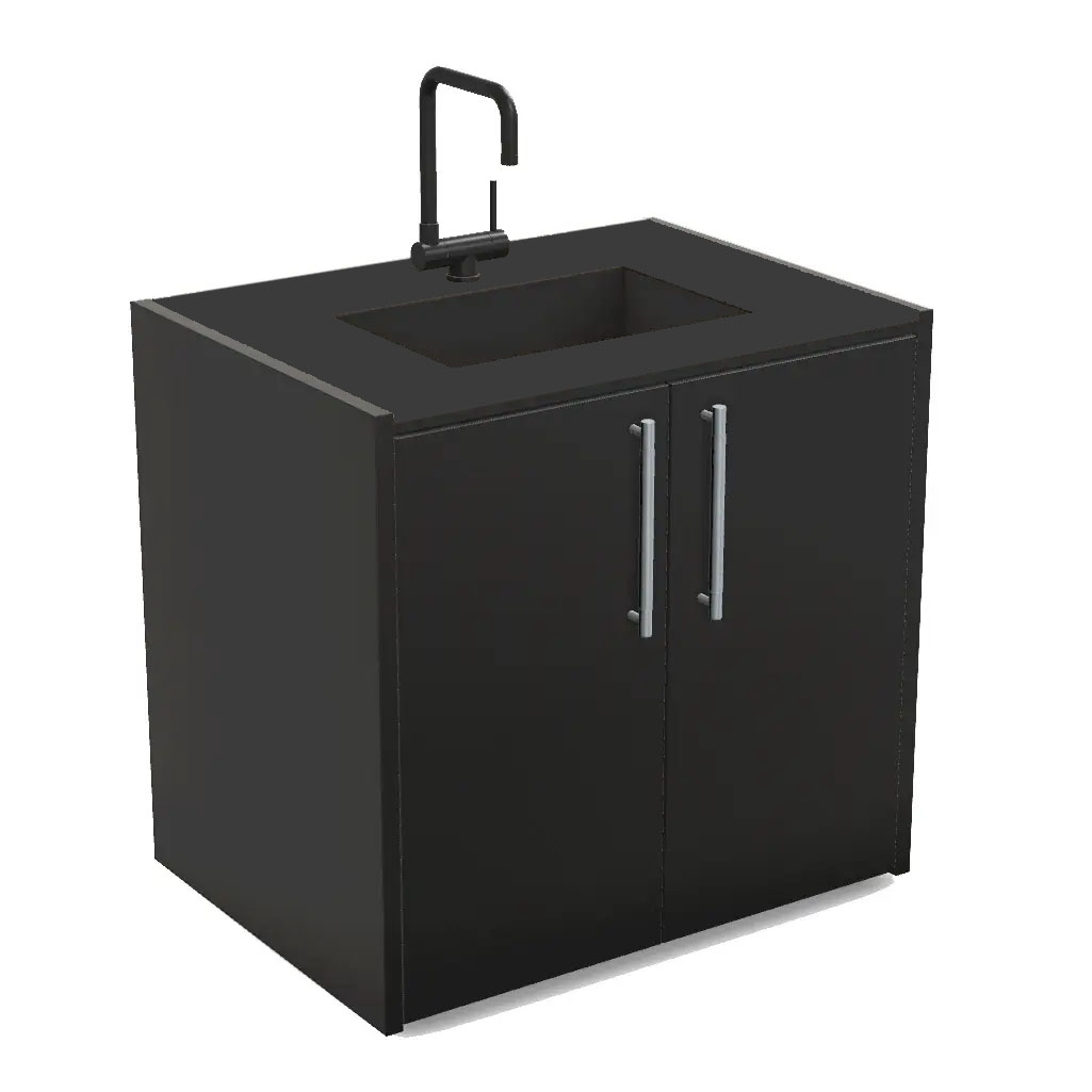 ct sink no countertop