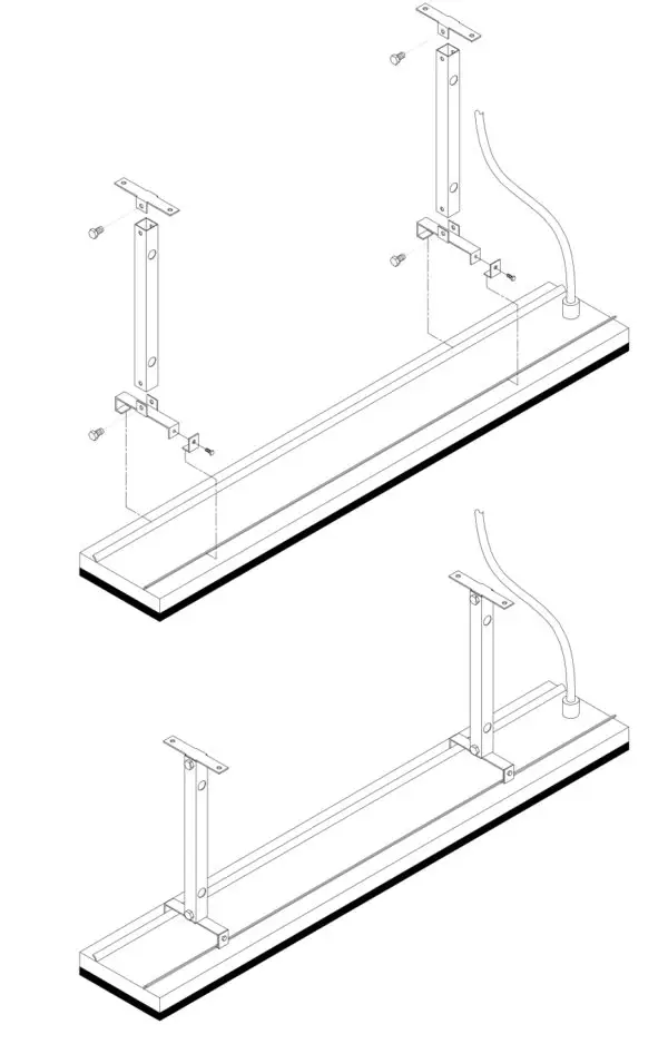 HEATSTRIP Design/ Max Silver Extension Poles 30 cm - Image 2