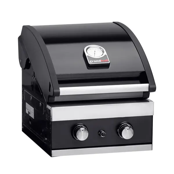 GrandHall Classic G2 Burner Built In Gas Barbecue - Image 3