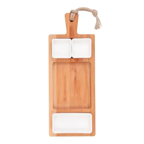 GRLLR <span>Get Together<span> Food Tray Large | White