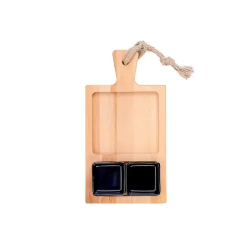 GRLLR <span>Get Together<span> Food Tray Small | Black