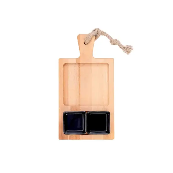 GRLLR <span>Get Together<span> Food Tray Small | Black
