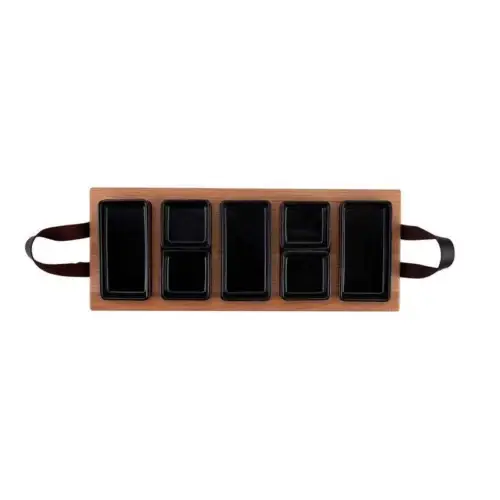 GRLLR <span>Get Together</span> Food Tray Extra Large | Black