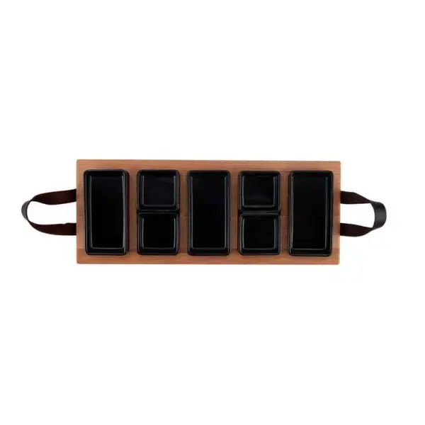 GRLLR <span>Get Together</span> Food Tray Extra Large | Black
