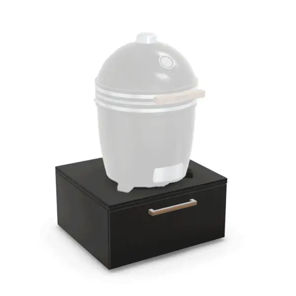 Brabura Kamado Cabinet with Nero Zimbabwe Countertop