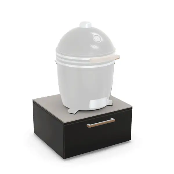 Brabura Kamado Cabinet with Pietra Di Luna Countertop