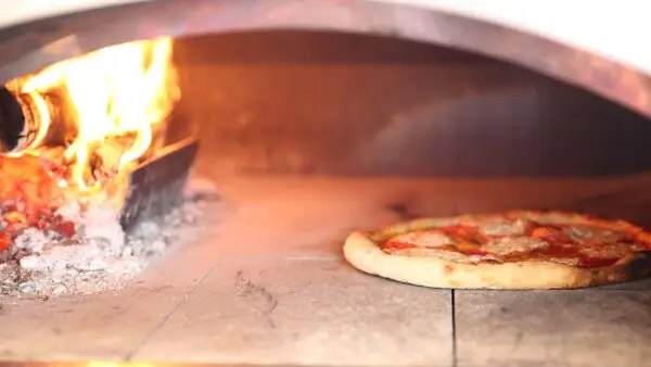 Fontana Mangiafuoco Stainless Steel Wood Pizza Oven Including Trolley - Image 4