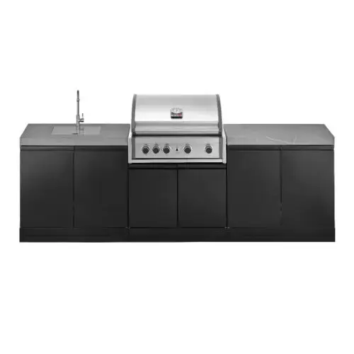 GrandPro Elite G4 Burner Gas Barbecue with Sink