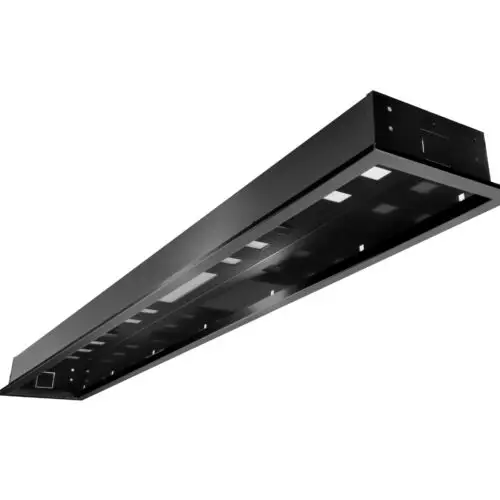 Heatstrip Flush Mount Enclosure Black - Suitable For Design 3200 Watt