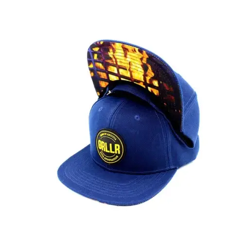 GRLLR Snapback Fire Blue